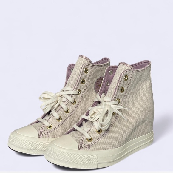 Converse Chuck Taylor All Star Shoes Women's Sz 9 Wedge Platform High Top New - Picture 1 of 6